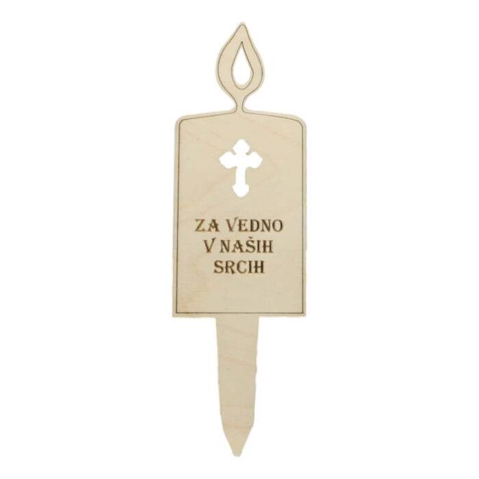 Sveča za zapičit - slika 2