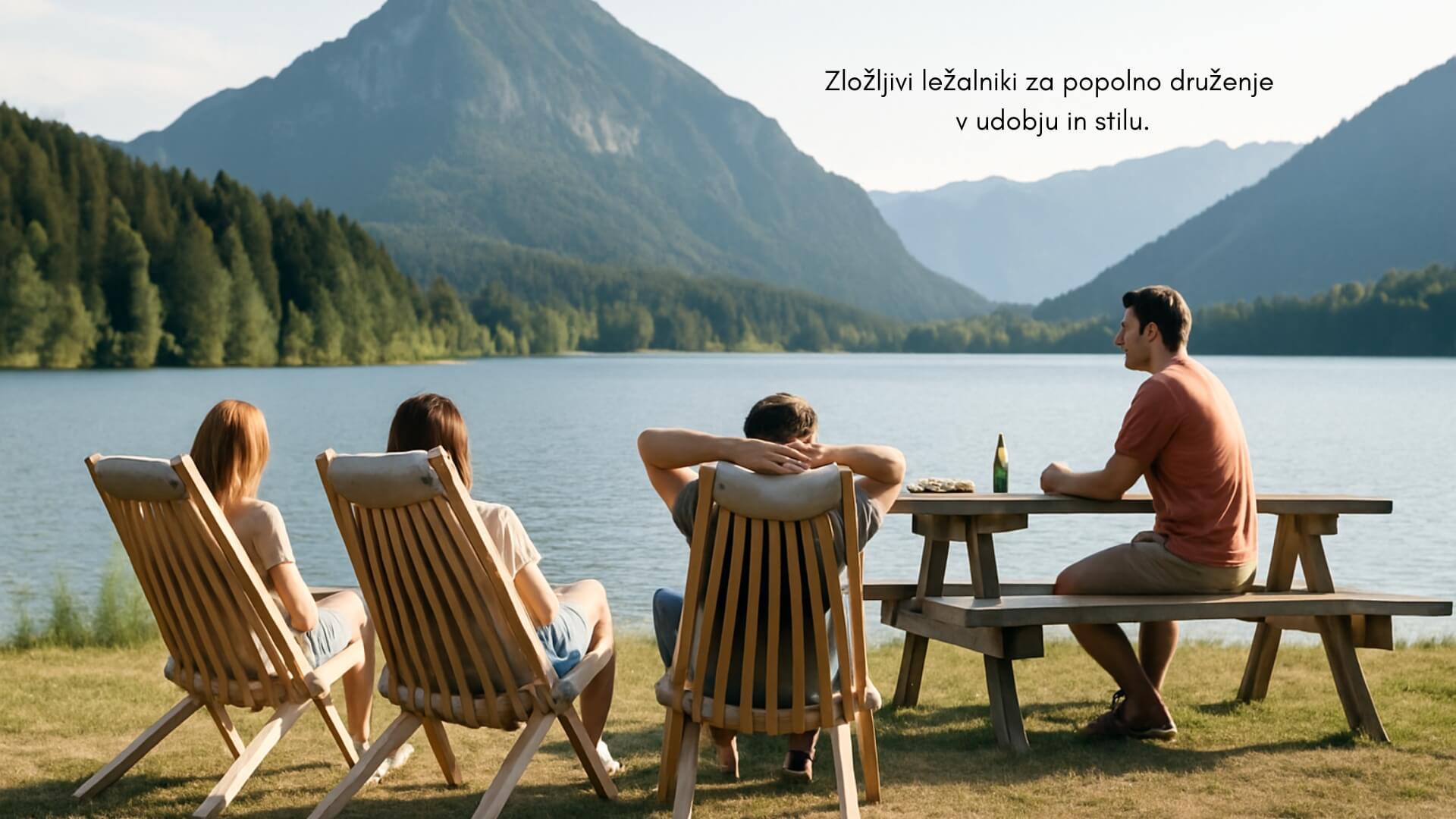 elegantni zložljivi ležalniki