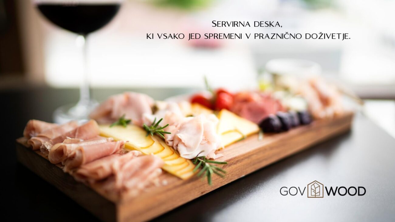 5 idej, kako uporabiti servirno desko v prazničnem času!