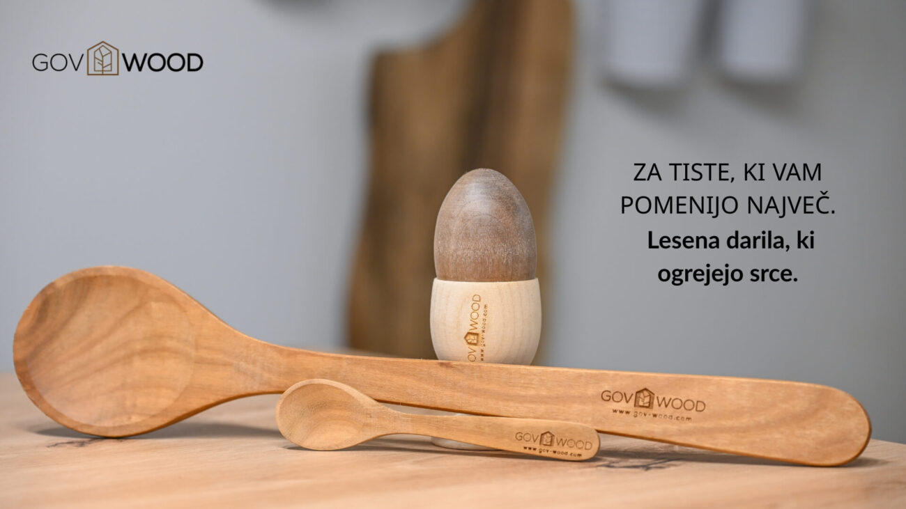 Lesena darila, ki nosijo zgodbo