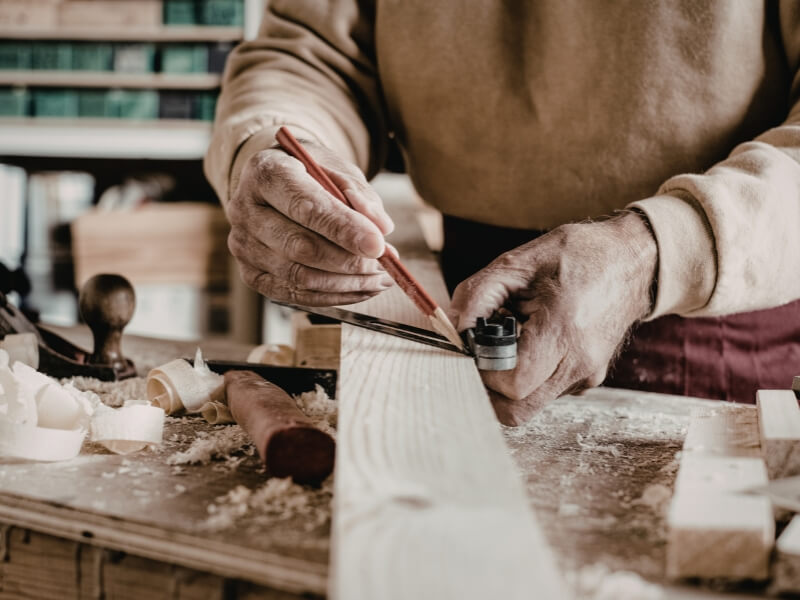 kako so nastajali leseni izdelki