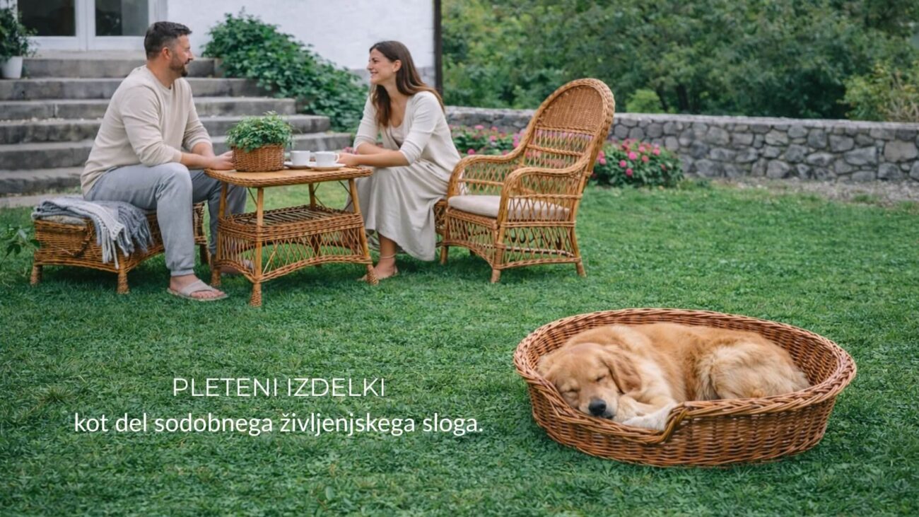 pleteni izdelki za dom in vrt