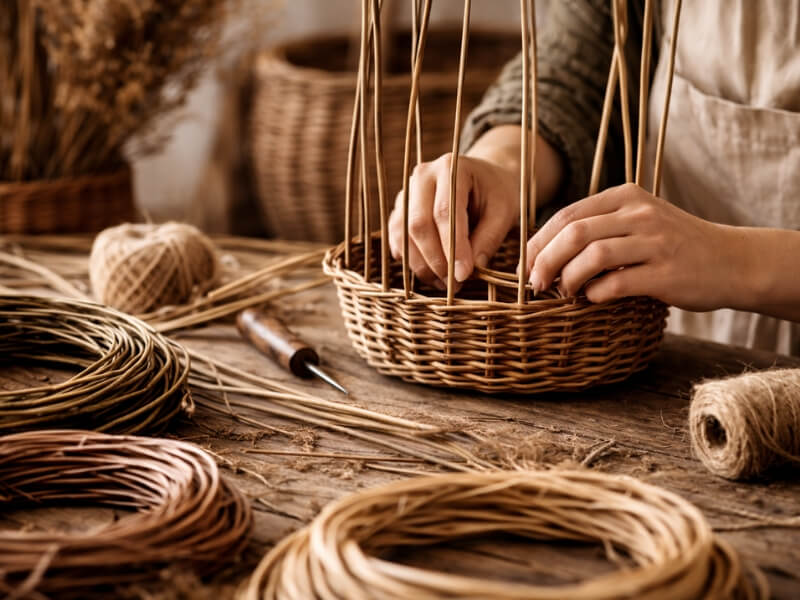 pleteni izdelki in ročna obrt